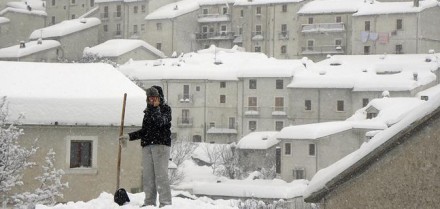 Meteo: L'Italia avvolta dalla neve e gelo